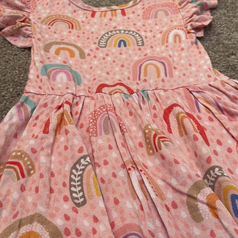 Milk & Coco Ella Twirl Bodysuit Dress - Picture 6 of 7